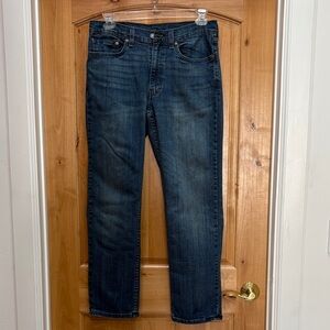 Levi's Classic 514 Indigo Straight Jeans